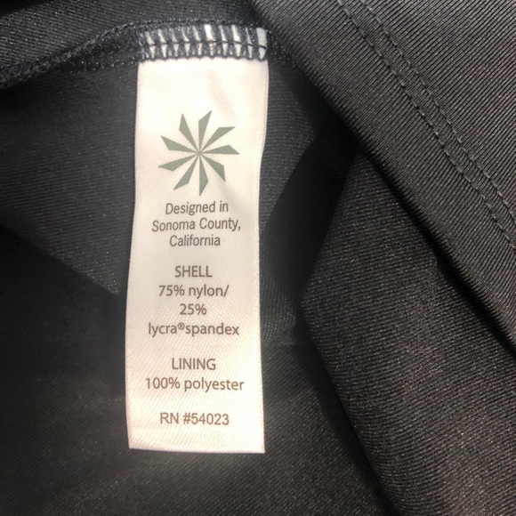 Athleta Textured Bandeau Halter Style Swimsuit Top XS - Picture 5 of 9